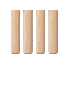 JUEGO 4 PATAS DE MADERA